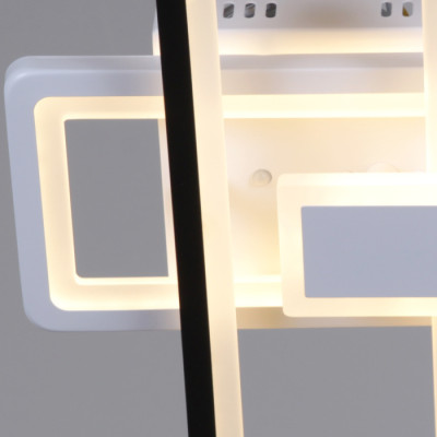 Потолочная люстра  03629-0.3-2+1 WH+BK