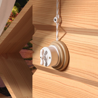 Изолятор Накладные ретро механизмы Ретро белые W6431401