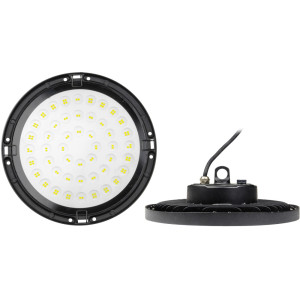 Промышленный купольный светильник  ULY-U34C-100W/4000K IP65 BLACK