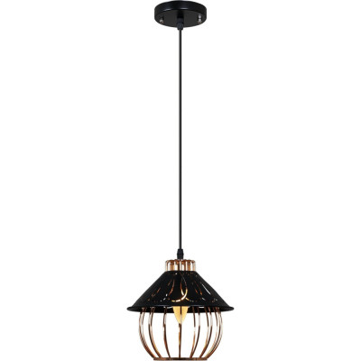 Подвесной светильник  02503-0.9-01 BK+GD