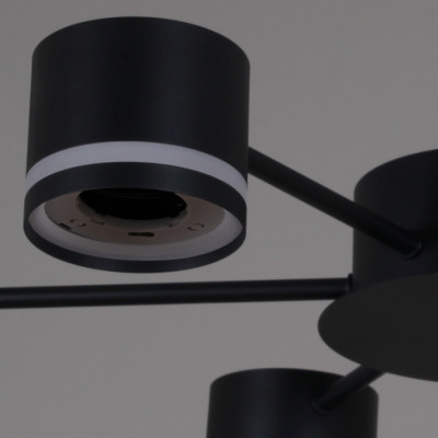 Потолочная люстра  06730-0.3-08 GX53 BK